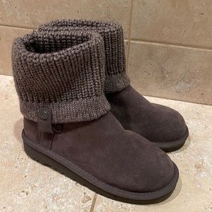 Kids Ugg Sweater Cuff Boot Size 2
